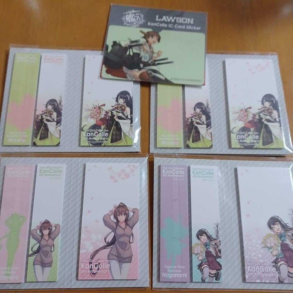 Amazon.co.jp: 艦隊これくしょん 艦これ 6周年 公式ふせんブック